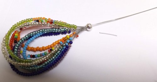 Judy Larson's Seed Bead Earrings - , Beading, Beads, seed bead earrings